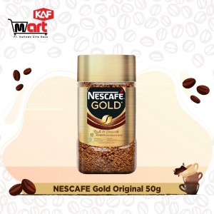 Nescafe Gold Kopi Instan Kopi Hitam 50g Jar