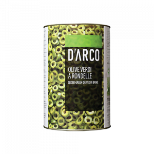 Sliced Green Olives In Brine 4100g